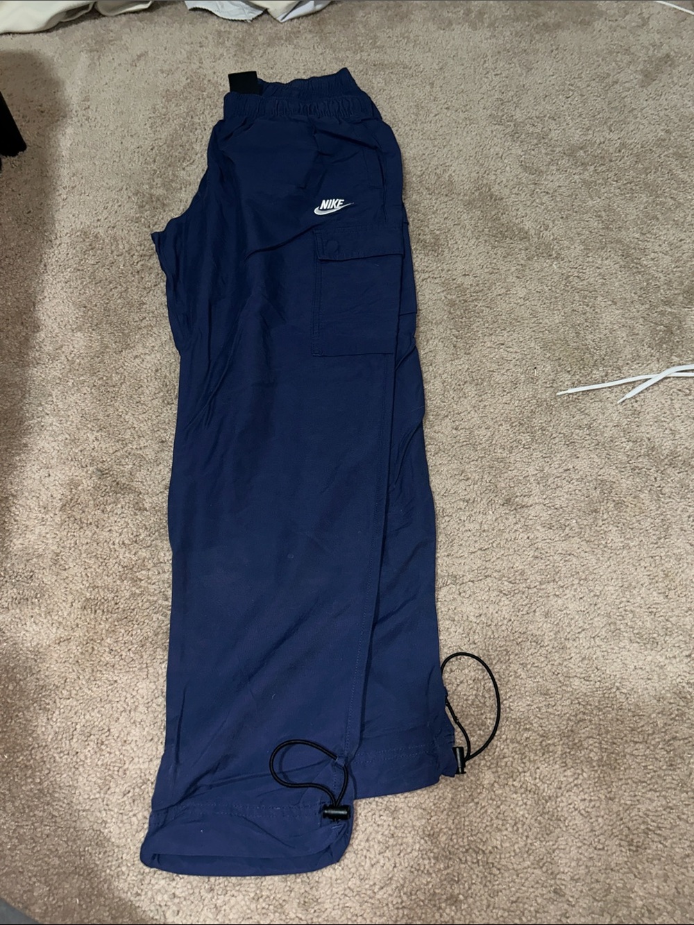 Nike Navy Blue Cargo Track Pants